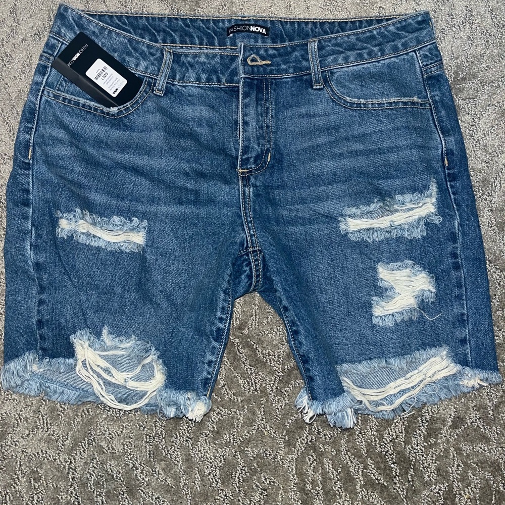 Brand new denim jean shorts